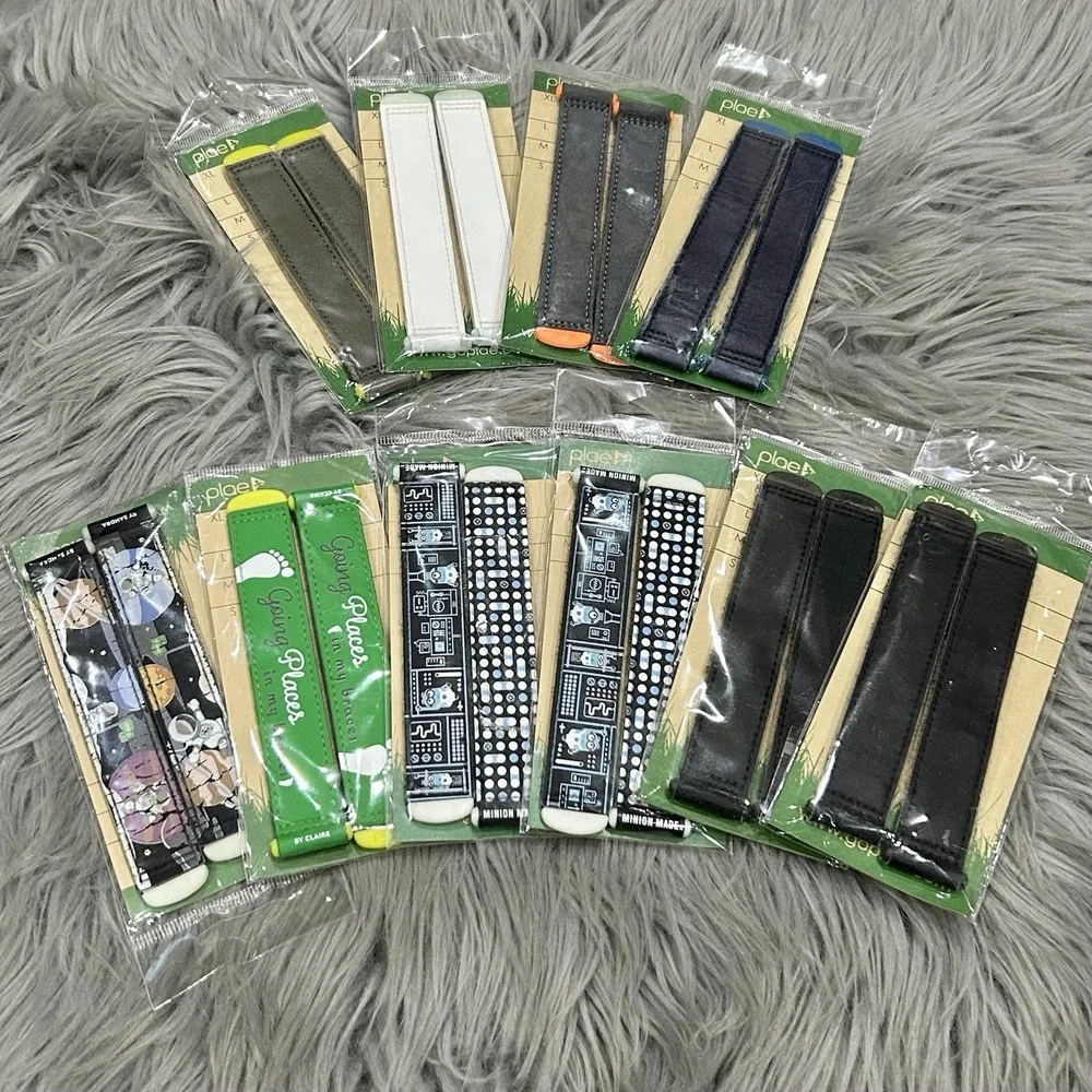 PLAE Interchangable Hook & Loop Tabs for sneakers Bundle‎ Size: XL - 3.5-4.5
